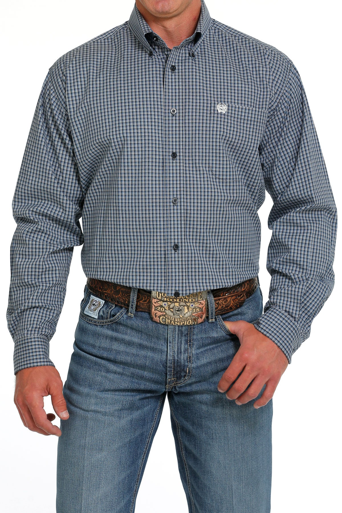 Cinch Men's Long Sleeve Western Shirt