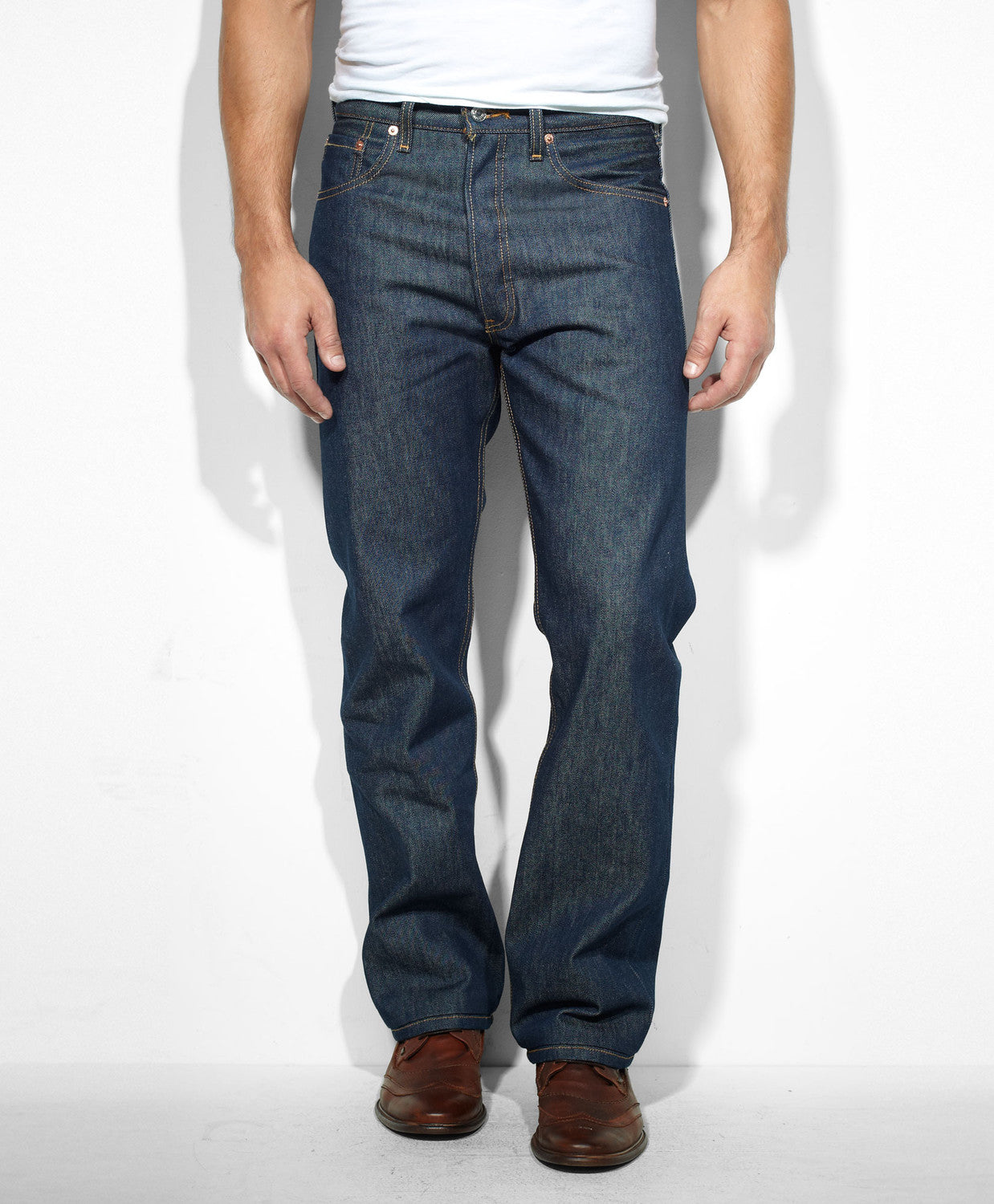 Levi's® Men's 501® Original Shrink-To-Fit™ Denim Jeans - Rigid
