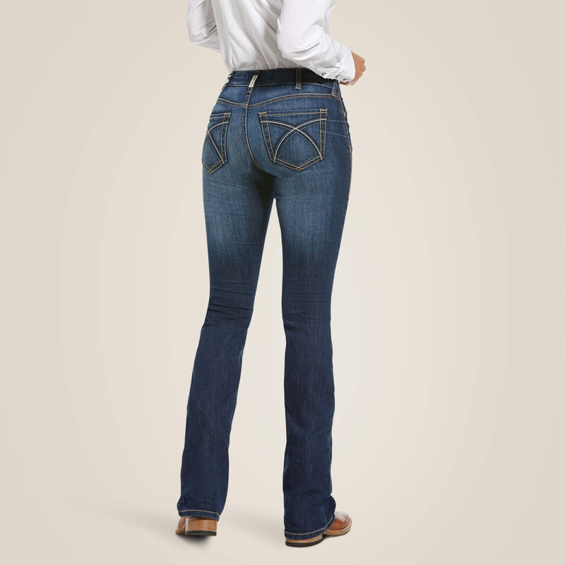 Ariat Women's R.E.A.L. Selma High Rise Boot Cut Jeans Rinse / 26 R