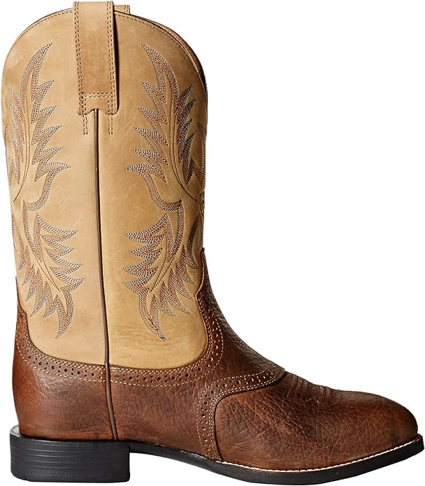 Ariat heritage outlet stockman western boot