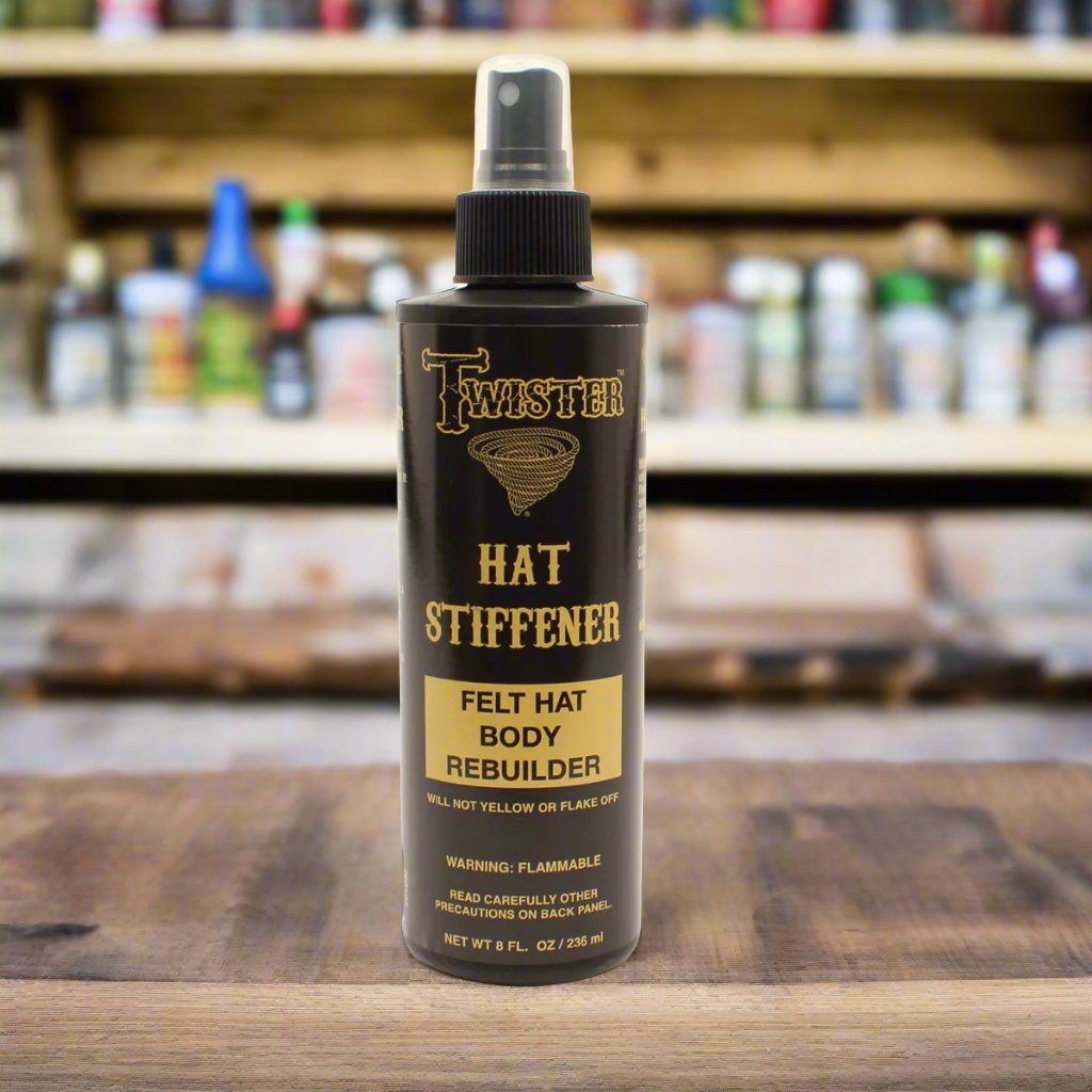 Twister® Scout Felt Hat Body Stiffener Spray – Solano's Boot & Western Wear