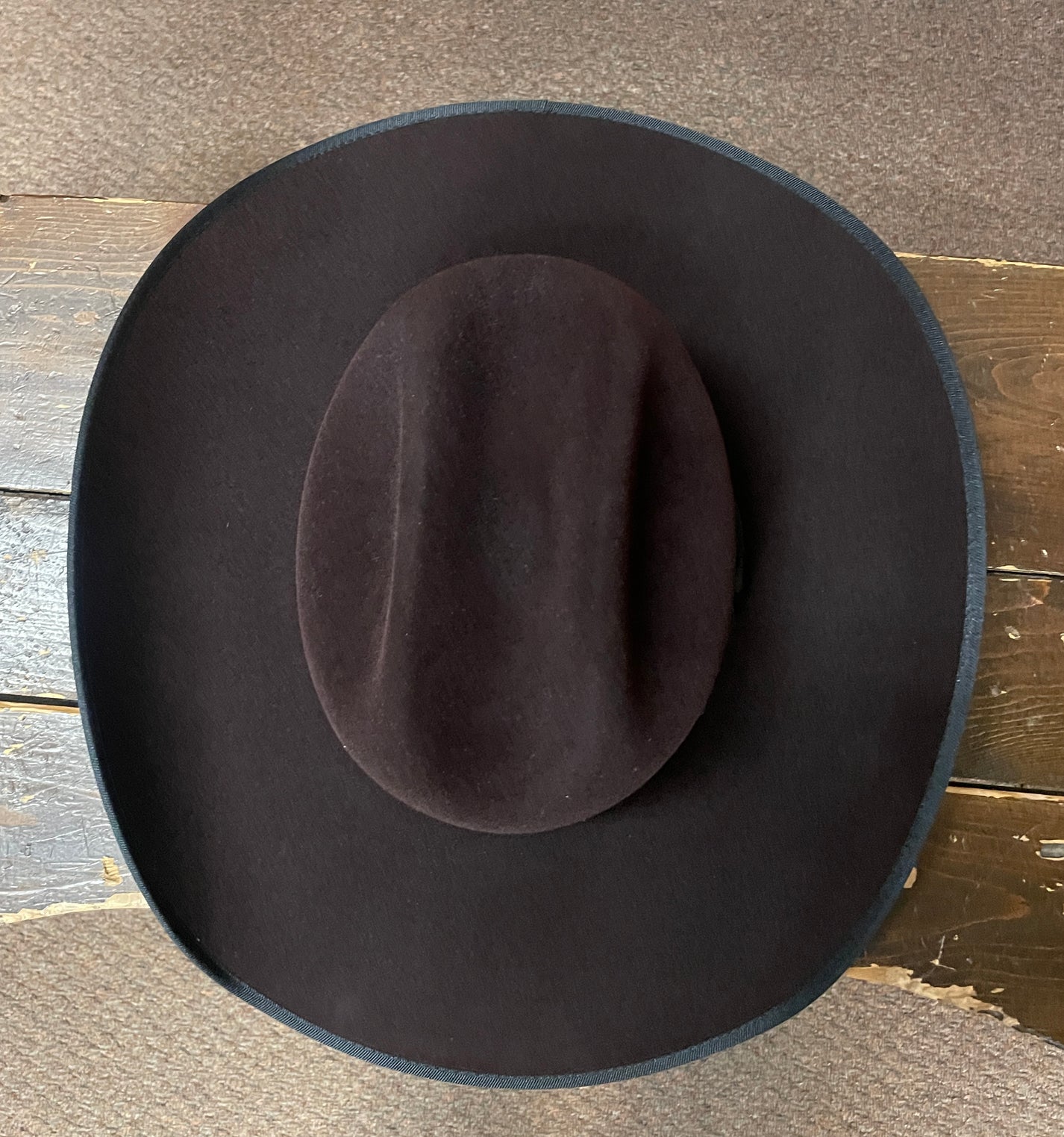 Serratelli® 8X Cherry Velvet Bound Edge Fur Felt Cowboy Hat – Solano's ...