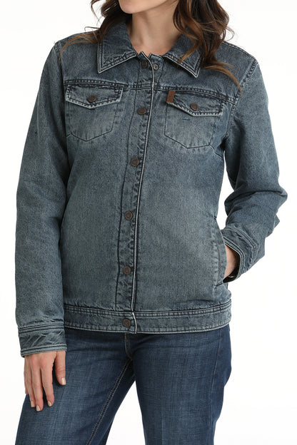 Cinch® Women's Denim & Twill Reversible Trucker Jacket