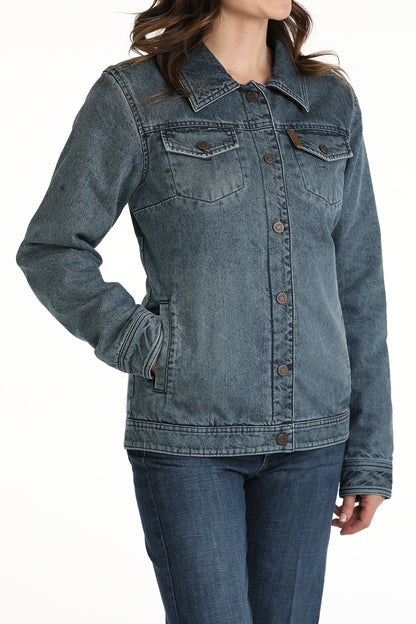 Cinch® Women's Denim & Twill Reversible Trucker Jacket