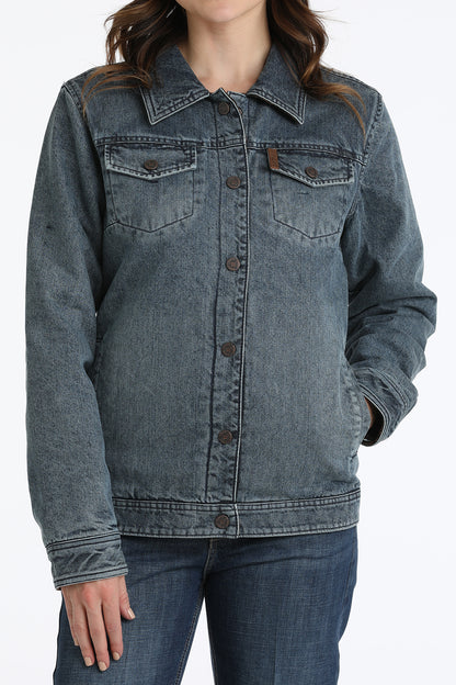 Cinch® Women's Denim & Twill Reversible Trucker Jacket