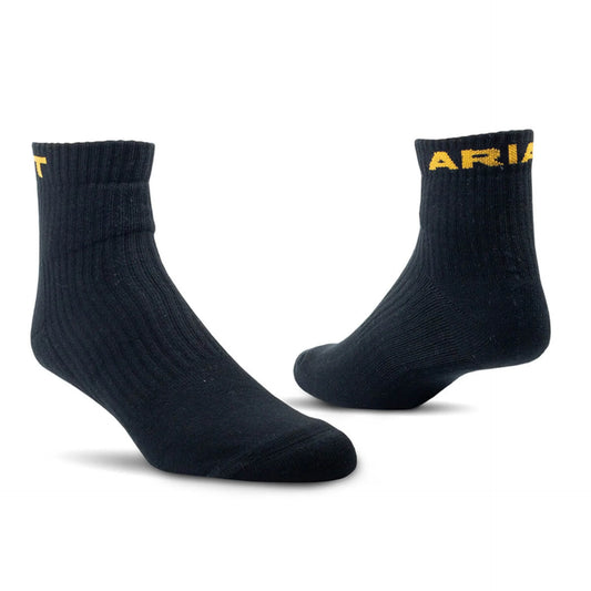 Ariat® 3-Pack Seamless Toe Ringspun Cotton Socks