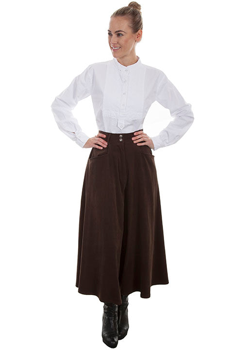 Scully® Women's Rangewear Zip Front Split Riding Skirt – Solano's Boot &  Western Wear