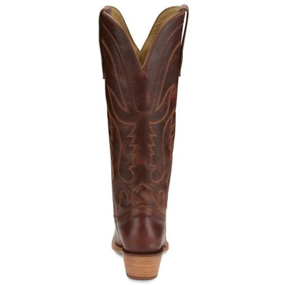 Tony Lama® Women's Cognac Jess 15" Tall Cowgirl Boots