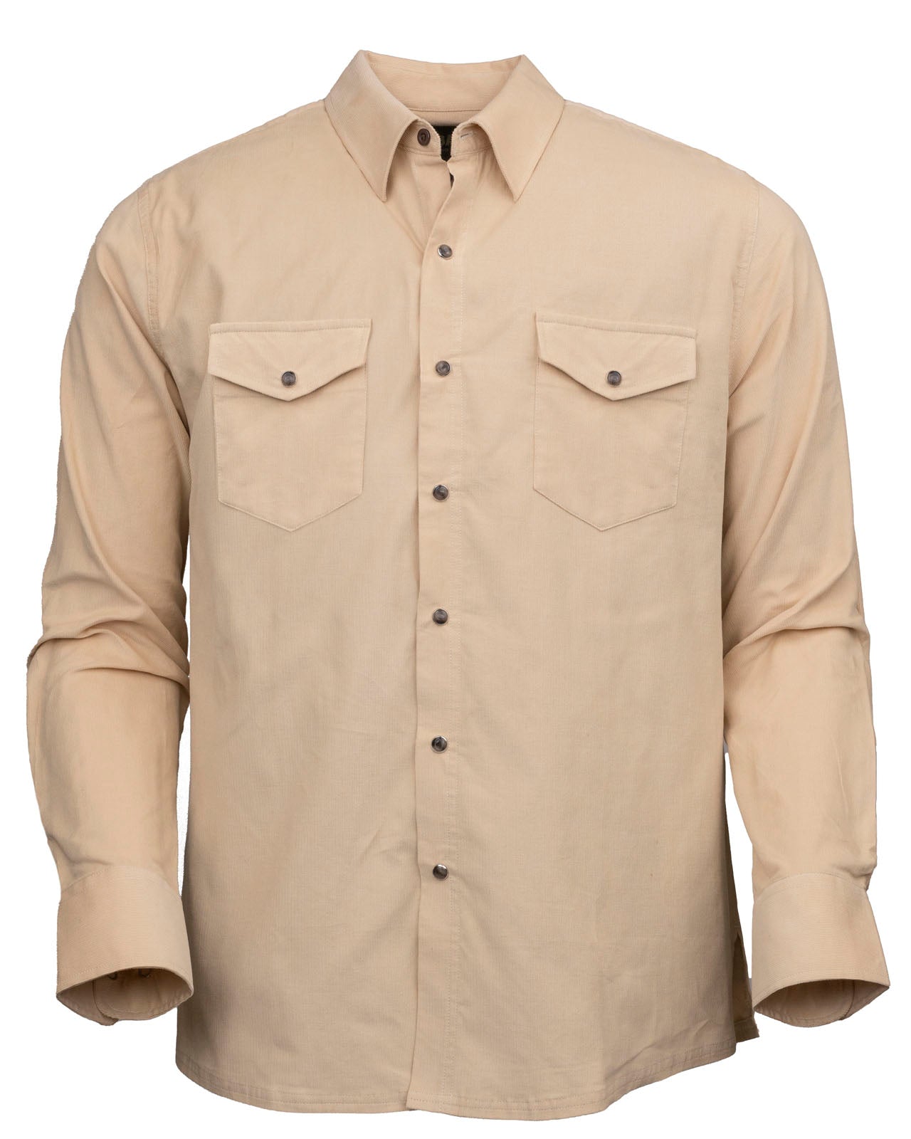 Outback® Men's Bryce Corduroy Long Sleeve Snap Front Shirt