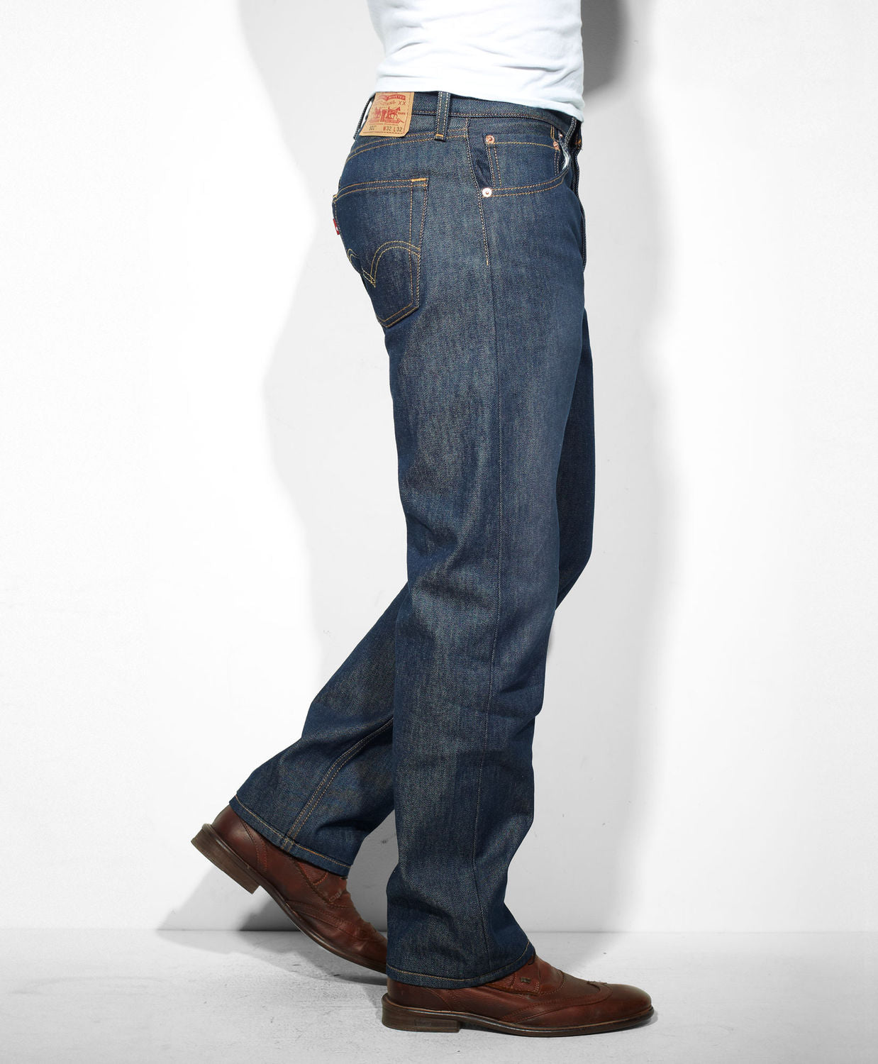 Levi's® Men's 501® Original Shrink-To-Fit™ Denim Jeans - Rigid Indigo –  Solano's Boot & Western Wear