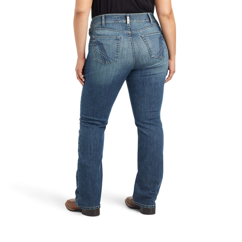 Ariat® Women's R.E.A.L. Maisie Mid Rise Boot Cut Denim Jeans – Solano's ...