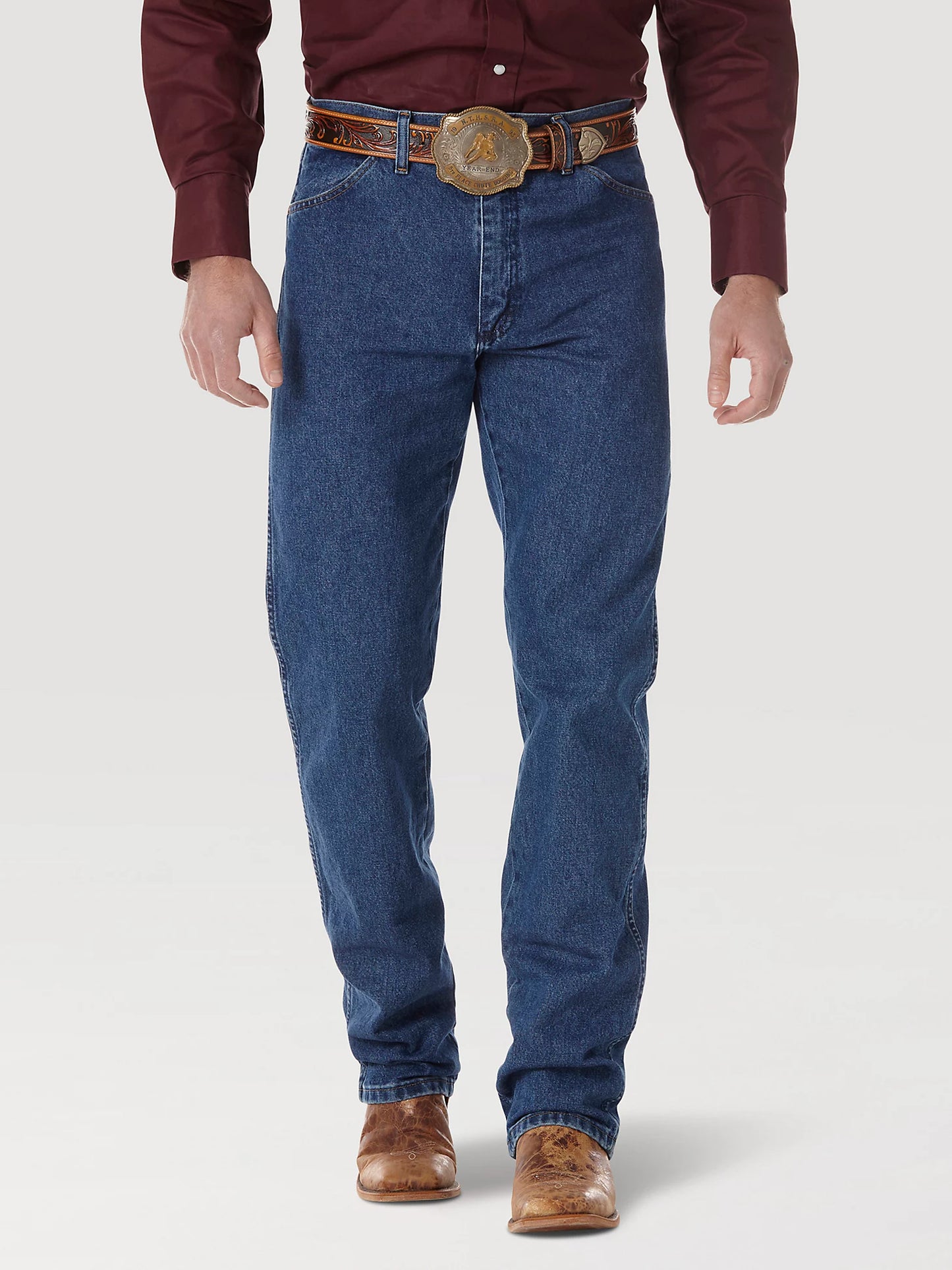 Wrangler® Men's Cowboy Cut 13MWZ Stonewashed Denim Jeans – Solano's & Western