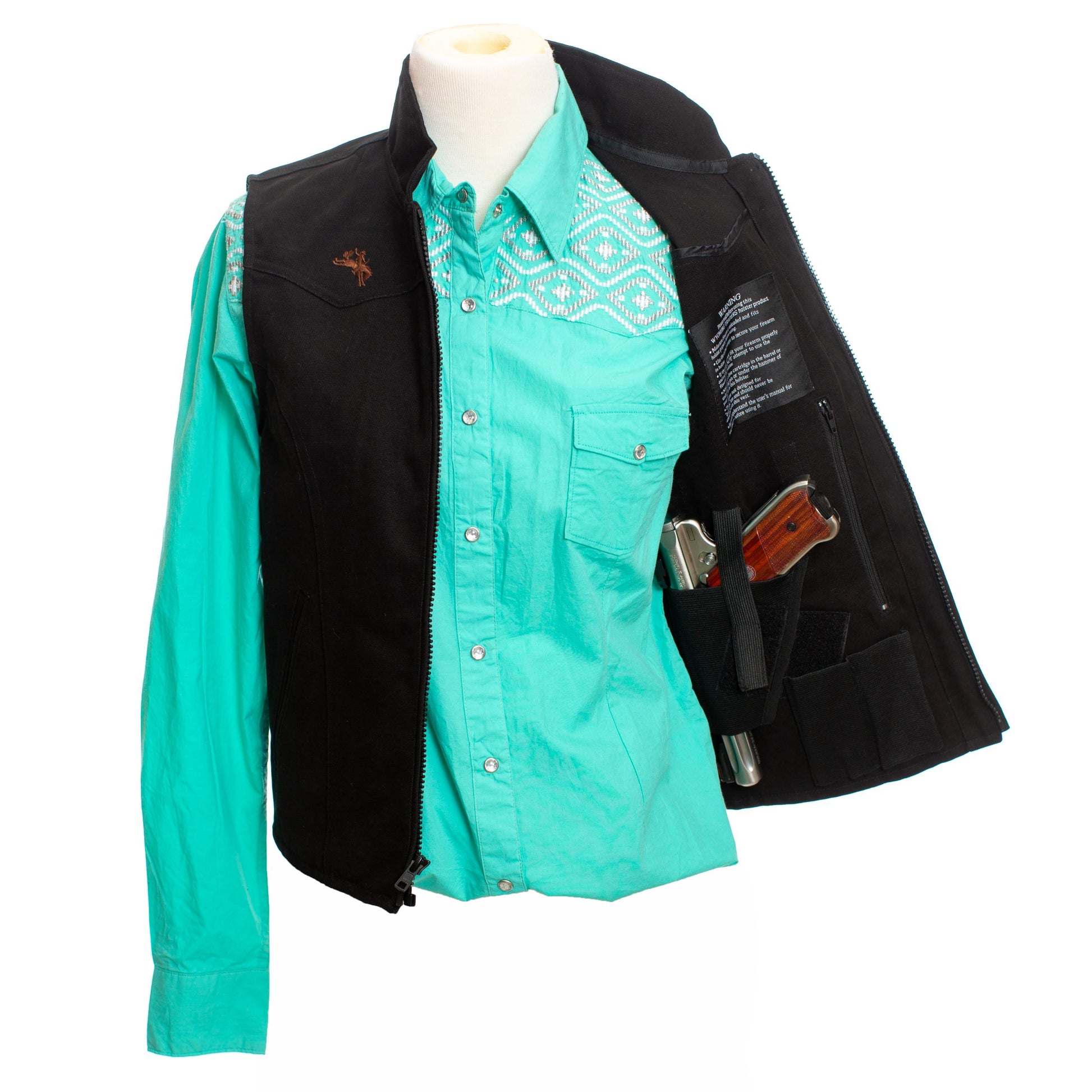 Women's Denim Concealed Carry Jacket by Wyoming Traders