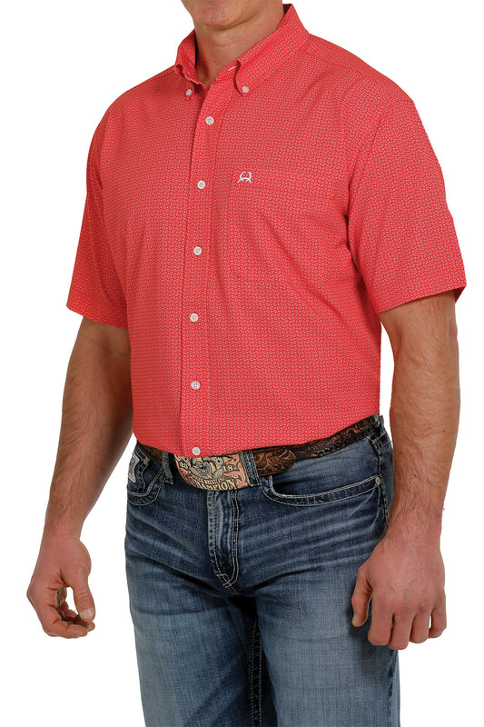 Cinch® Men's ARENAFLEX Short Sleeve Button Front Western Shirt